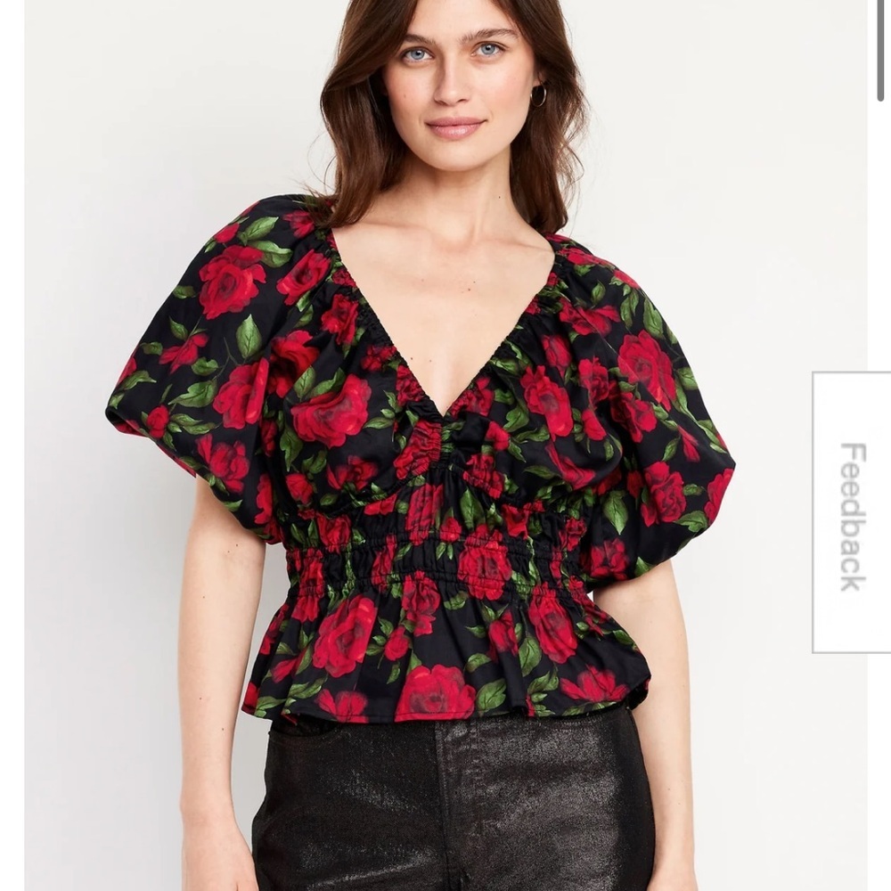 OLD NAVY rose women’s blouse - Picture 2 of 13